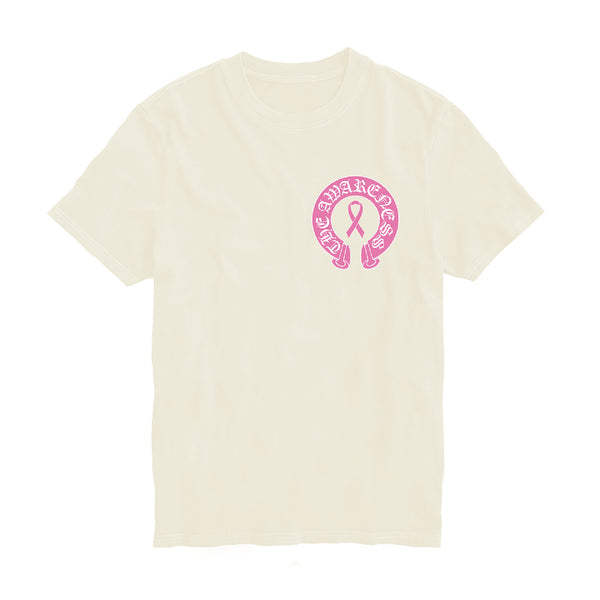 DOSE BREAST CANCER HEARTS PINK TEE